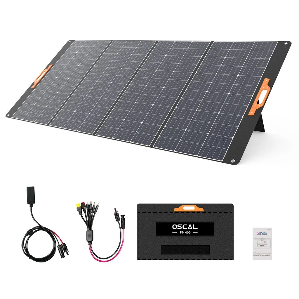 Blackview OSCAL PowerMax 3600Wh Portable Power Station 3000W + 400W Solar Panel
