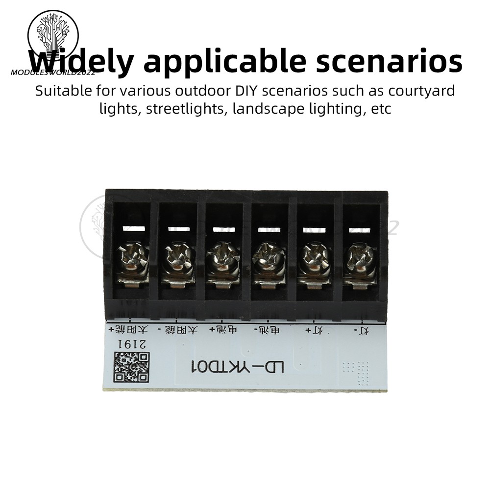 DC3-24V LED Automatic Solar Light Driver Control Board Solar Charging Controller