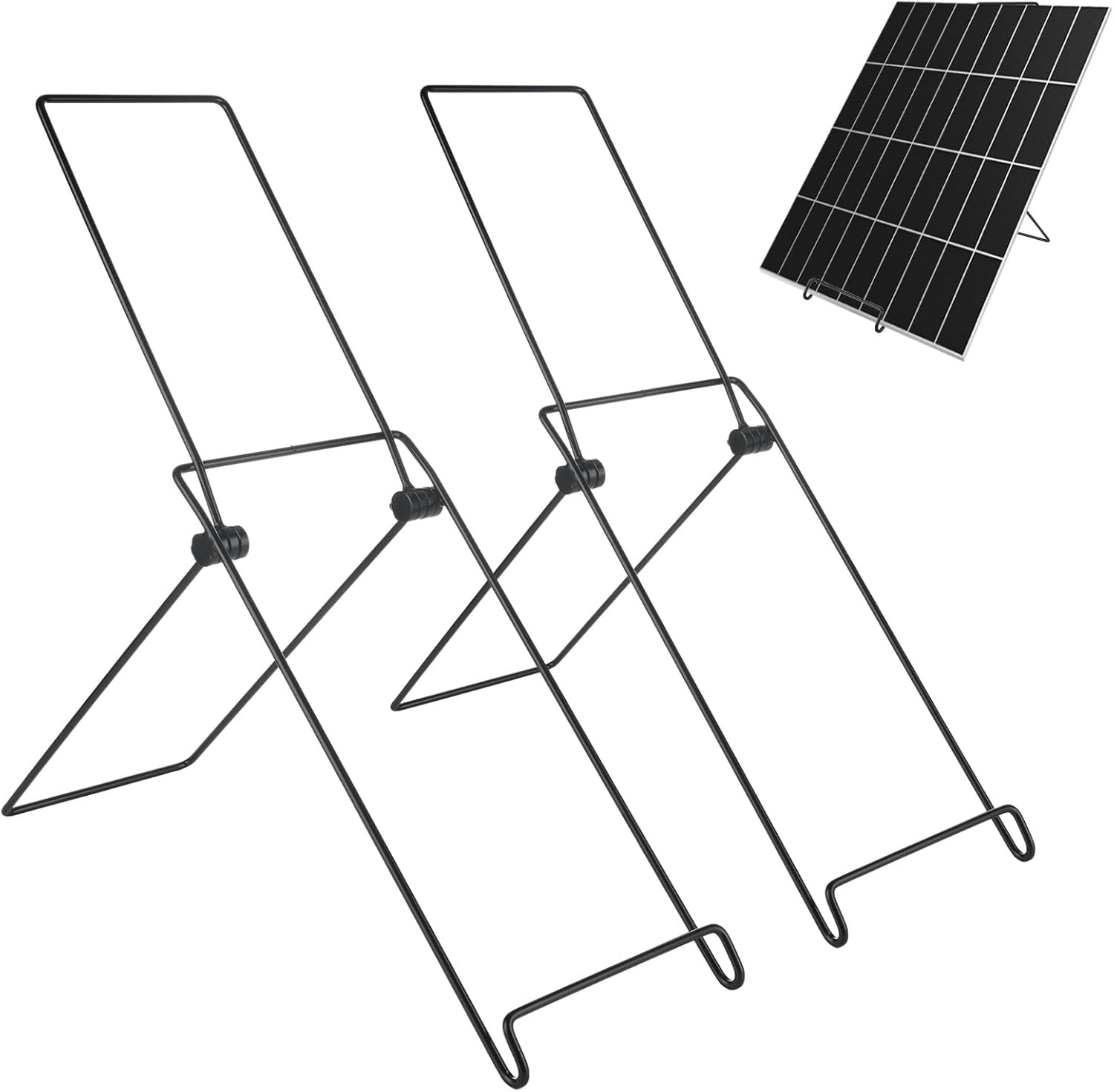 Solar Panel Mounting Bracket Metal Adjustable Kickstand for Portable Solar Panel