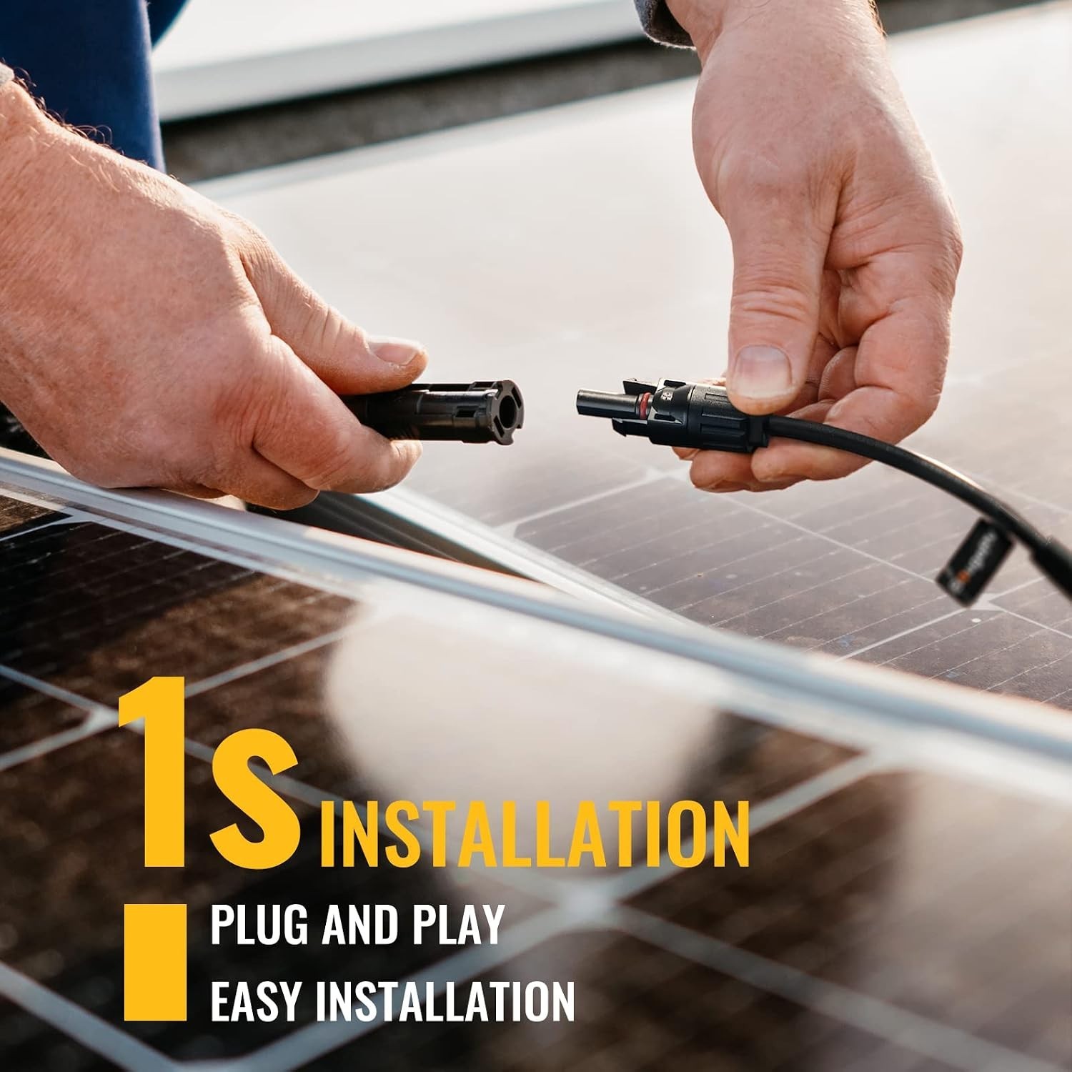 Solar Panel Y Connectors 1 to 6 Male Female Parallel Cable