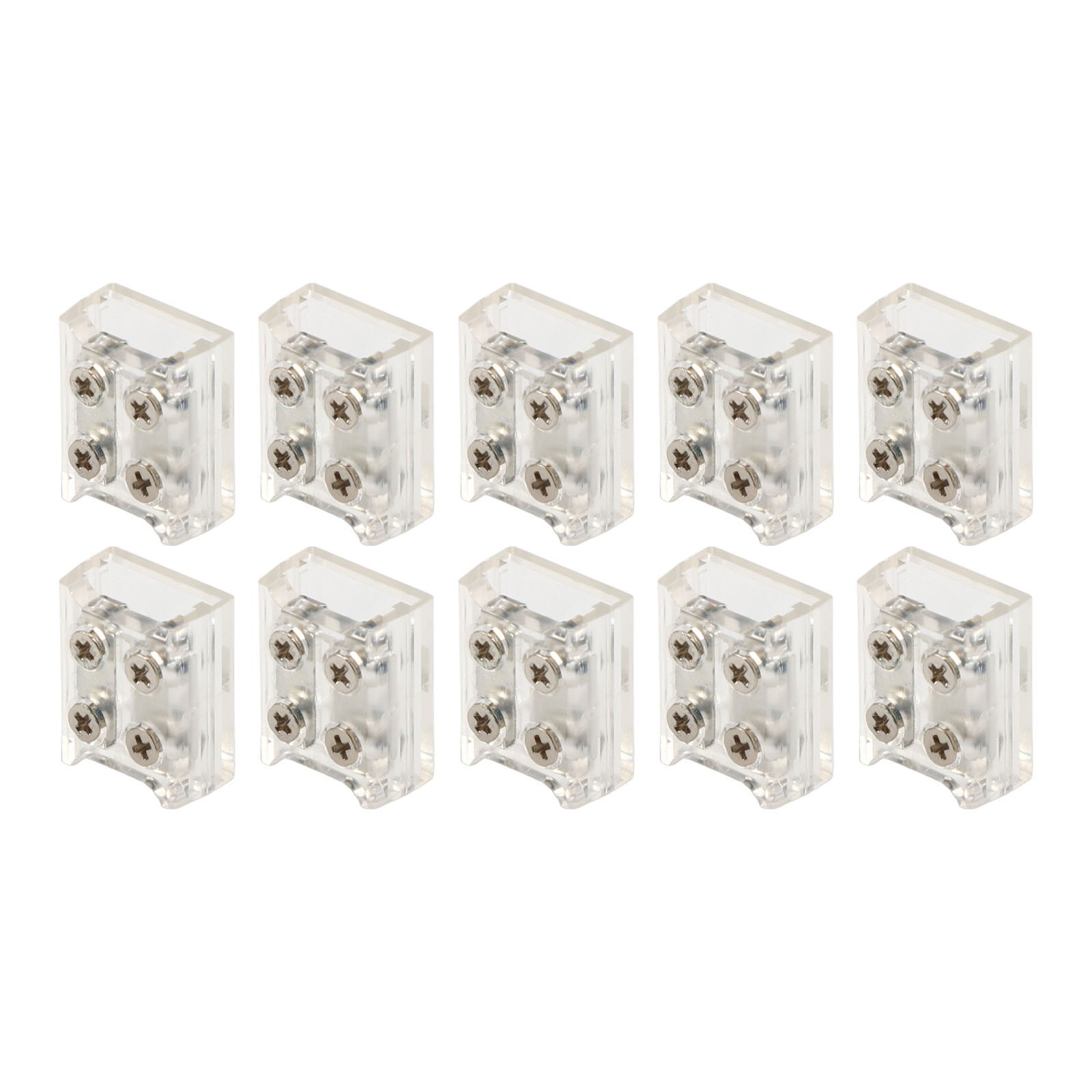 Simplified Setup with Ten Reliable Screw Type Connectors for Your LEDs