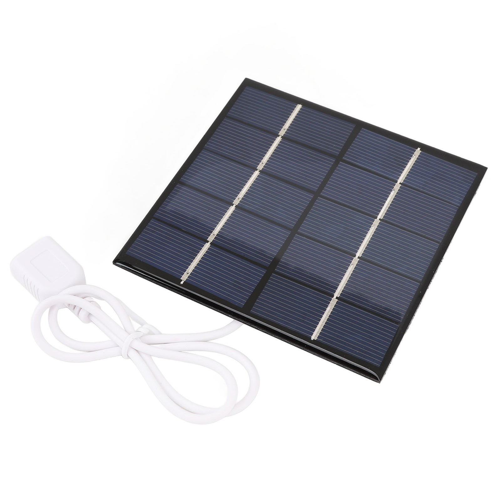 1.2W 5V Solar Panel Charger Phone Power Bank 3.7V Battery Polycrystalline