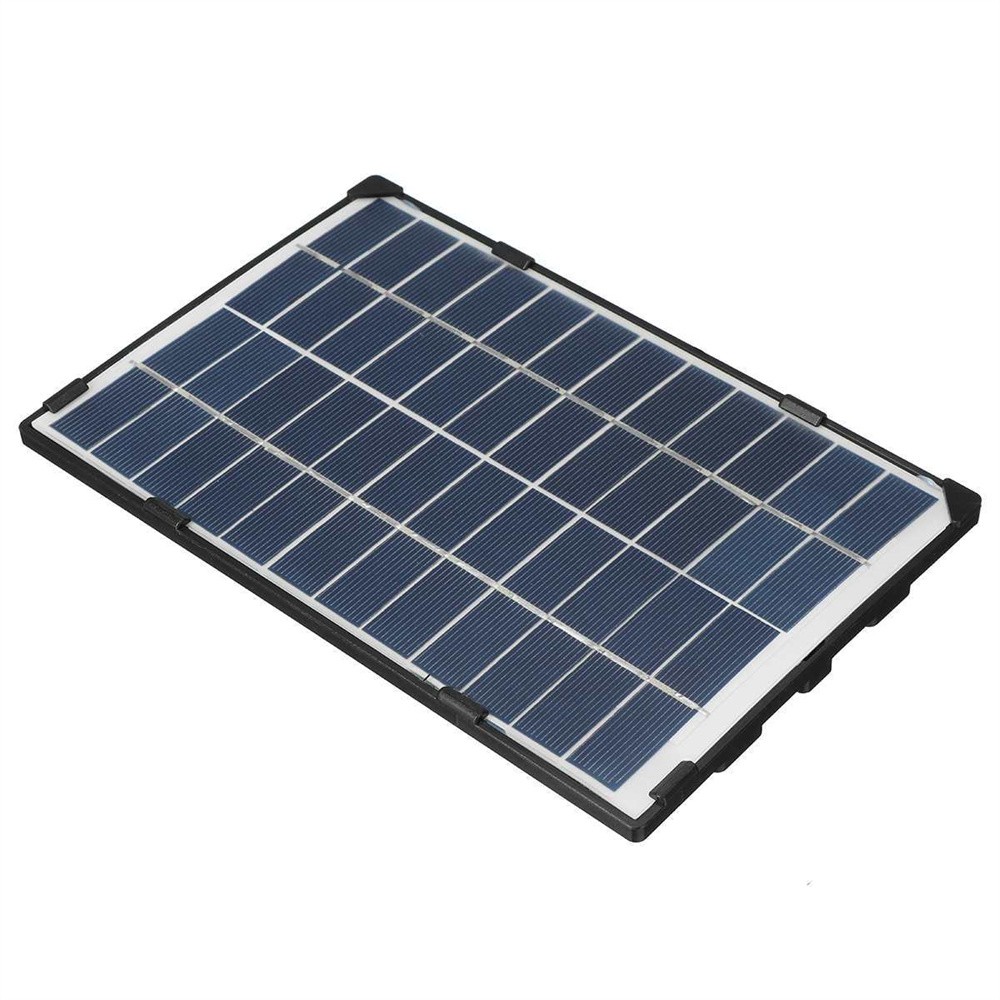 6W 12V Solar Panel DC5521 Interface New Energy Panel for Outdoor Camera Fan