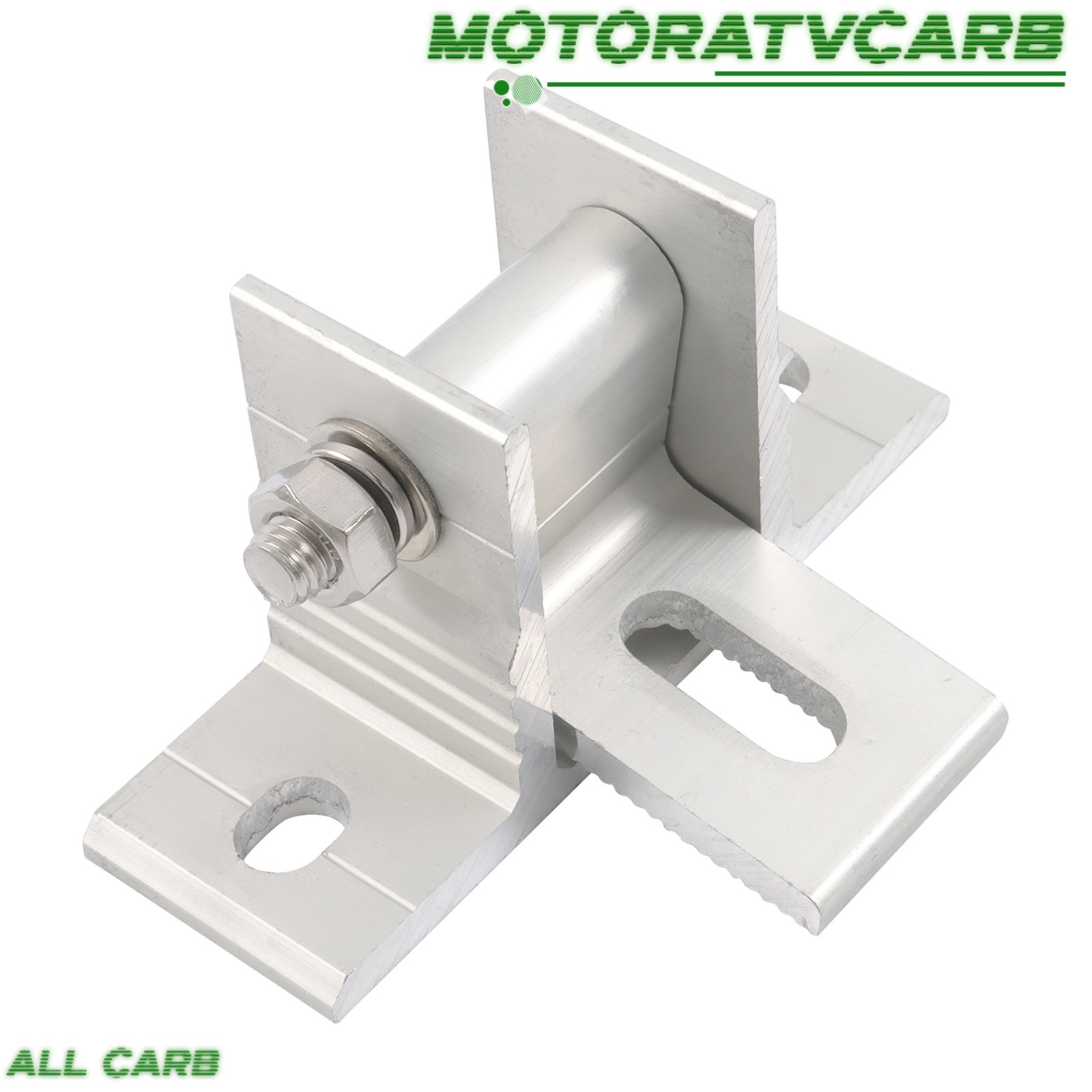 ALL-CARB 4× Adjustable Angle for Roof Install Solar Panel RV Tilt Mount Brackets