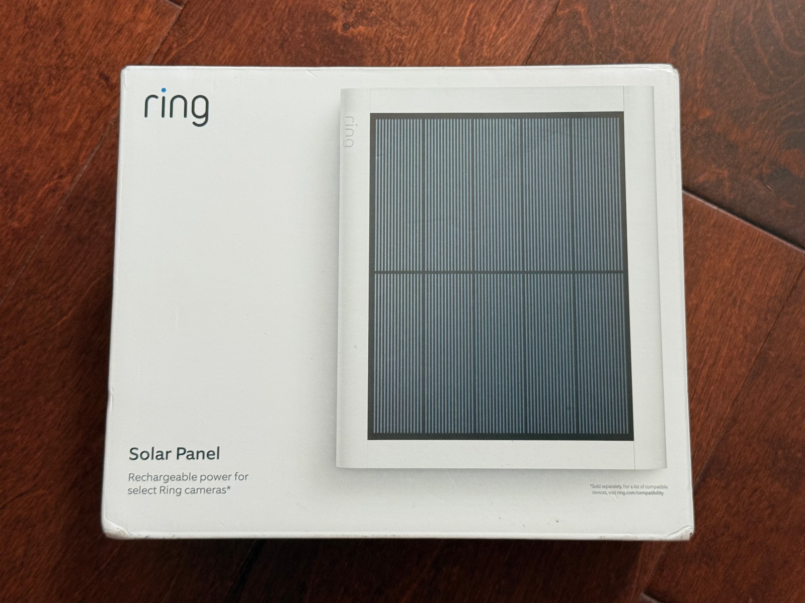 Ring Generation Solar Panel for Select Ring Security Cameras – White