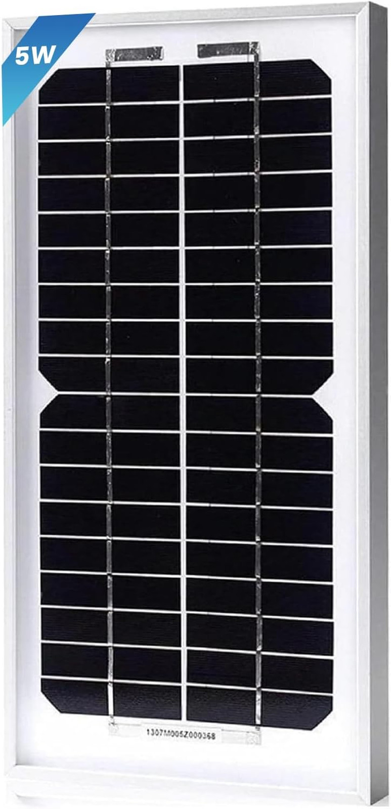 5W-Solar-Battery-Trickle-Charger-Maintainer 12V-Solar-Panel -Charger Waterpro…