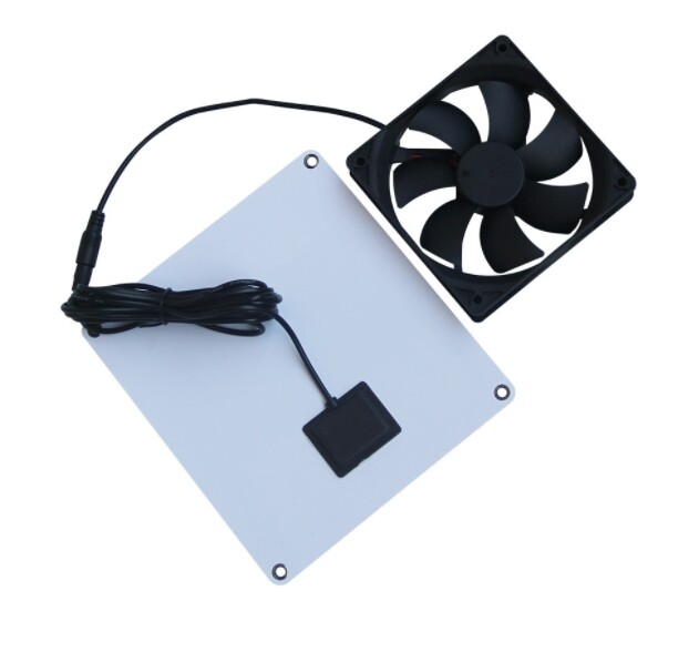 5W 10W 12V solar panel fan, solar pet exhaust fan, chicken dog cat air flow wind