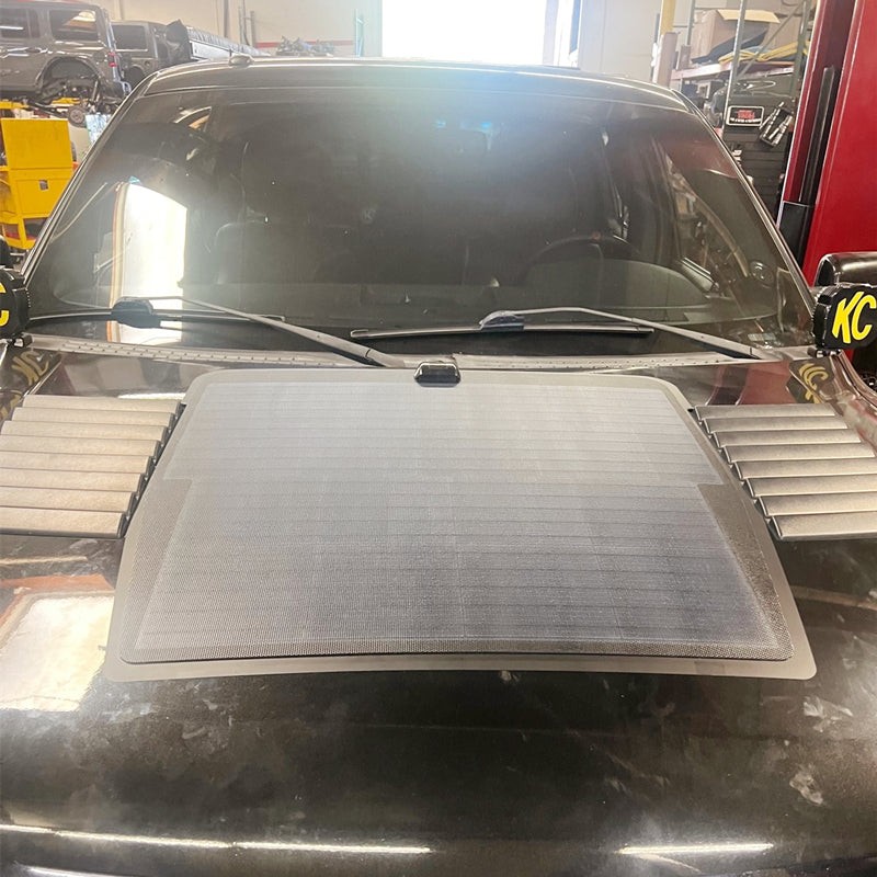 Lensun 85W Hood/Bonnet Flexible Solar Panel for Ford Raptor (2004-2014) Perfect