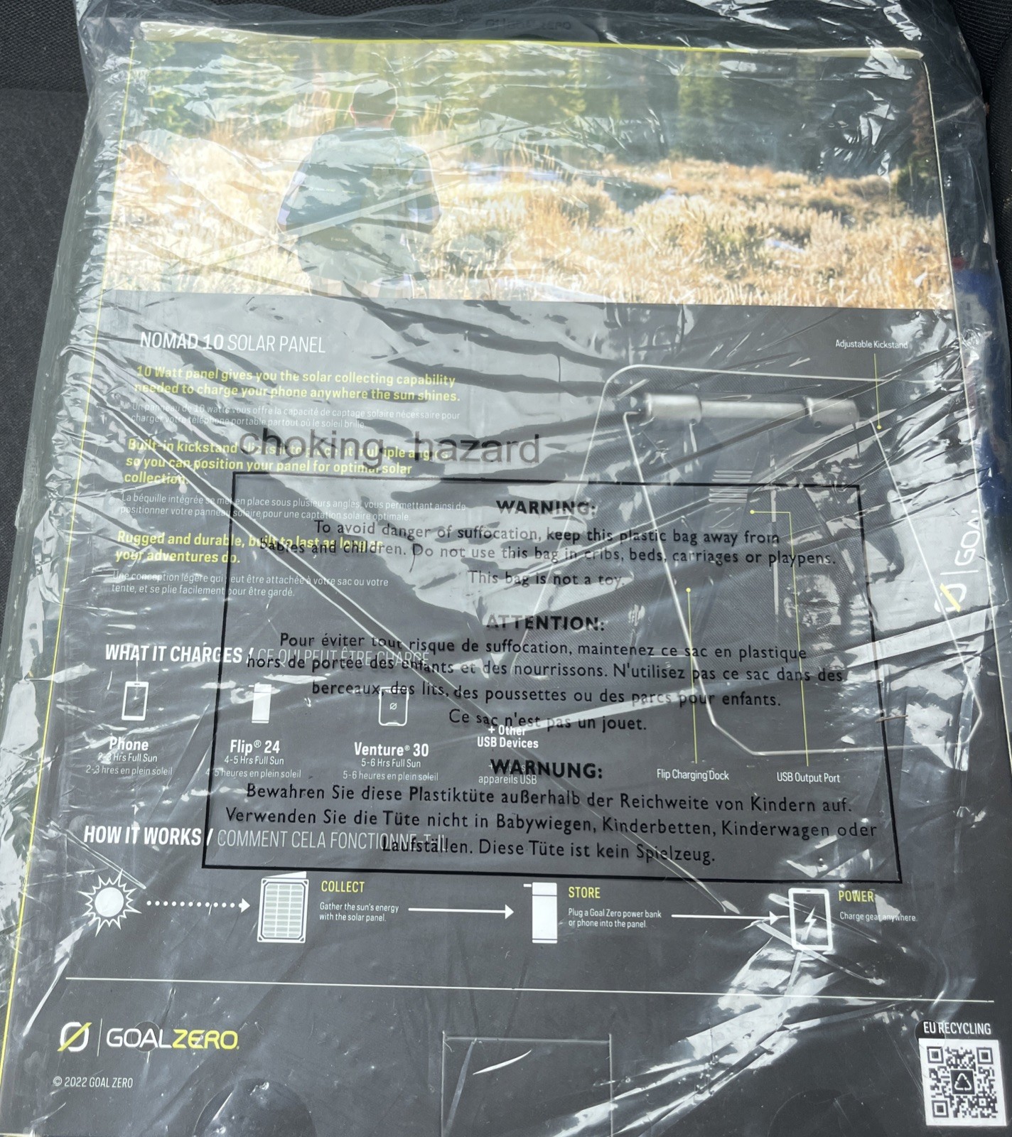 Goal Zero 11900 Nomad 10 Solar Panel – NEW