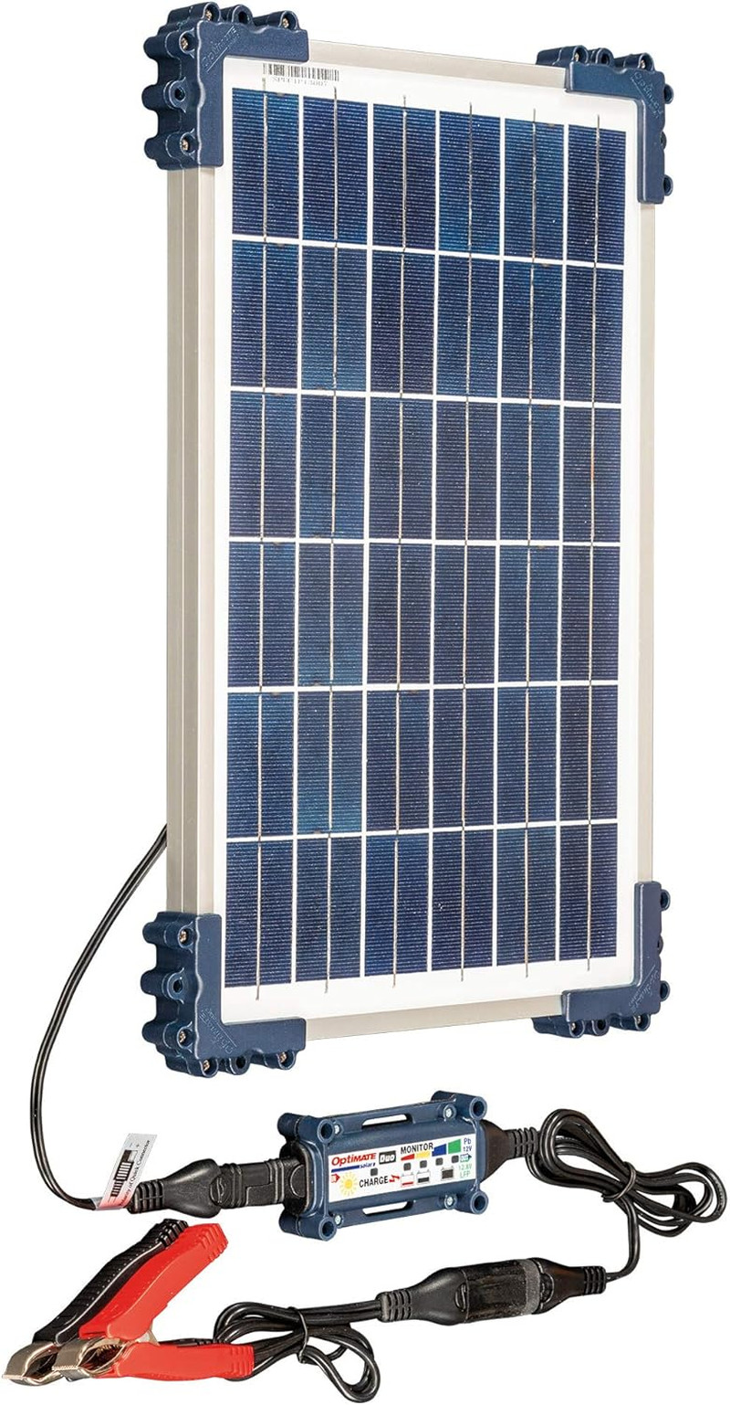 Solar Duo 10W, TM522-D1, 6-Step 12V / 12.8V 0.83A Weatherproof Solar Battery Sav