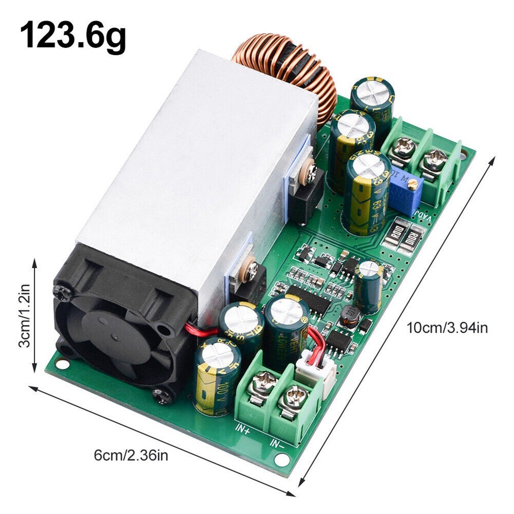 High Performance Reduce Voltage Regulator Input 12V~75V Output 25 60V 600W 25A
