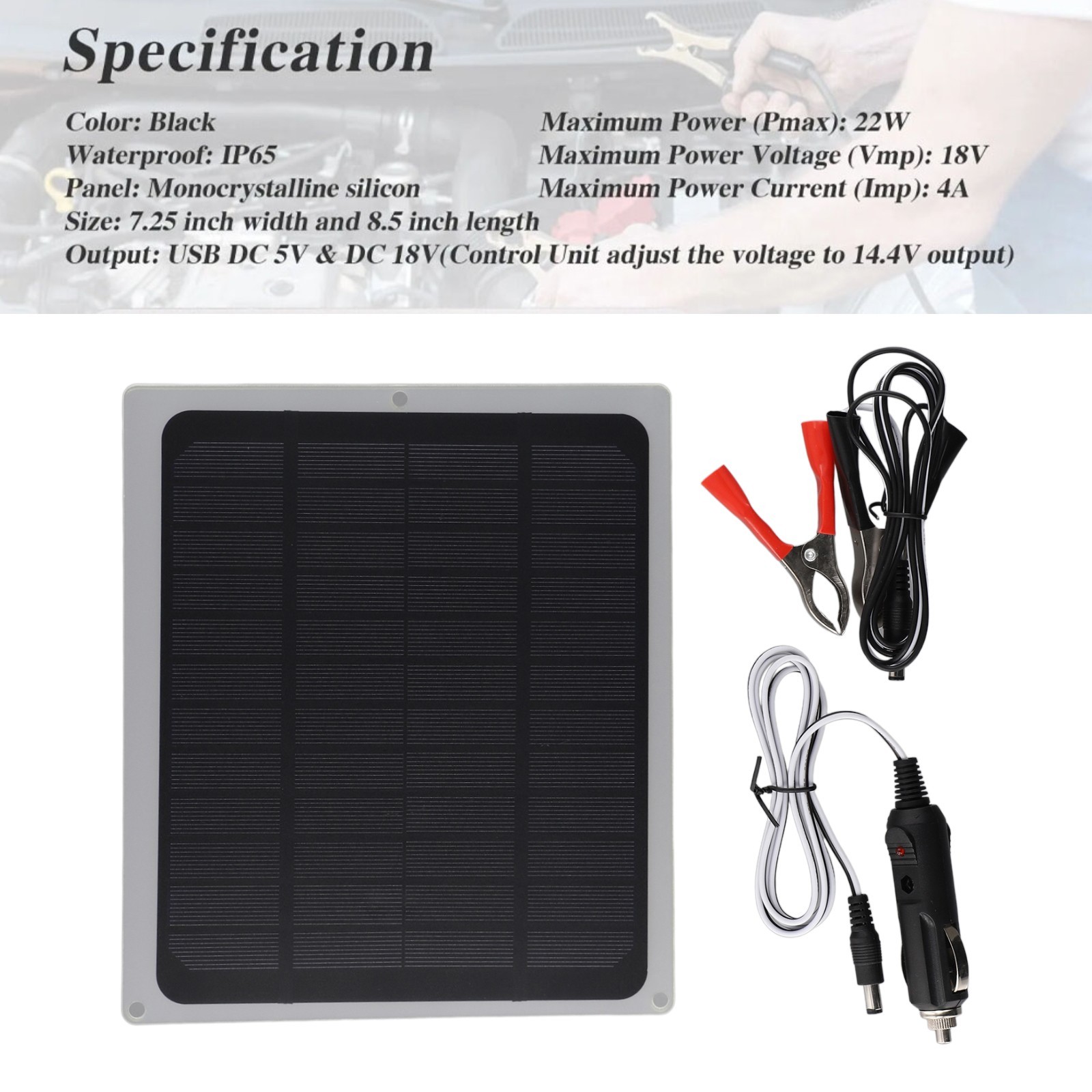 Wide Application Solar Charger for Urgent Lights Electric Fans and More