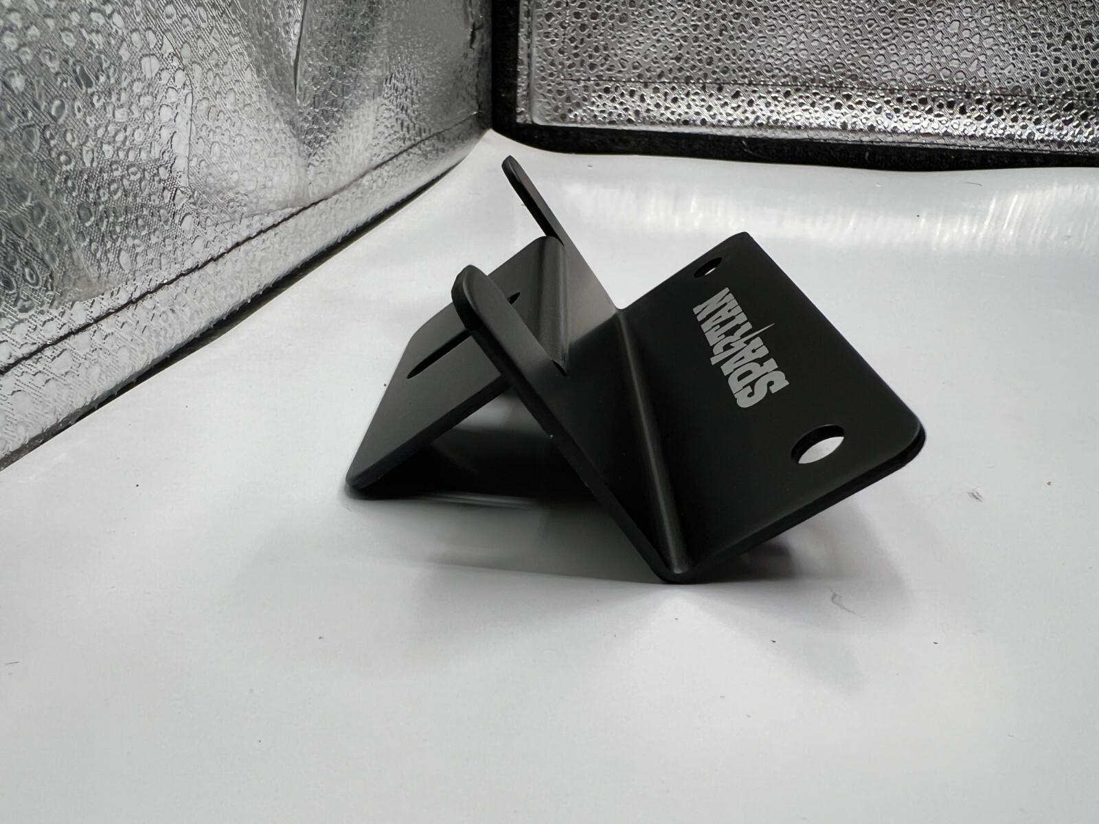 (Pack of 4) Spartan Power Black Solar Bracket Mount Assembly