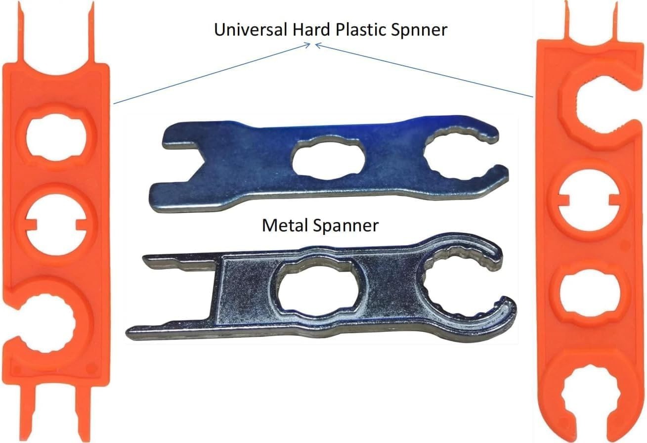 Ergonomic Solar Connector Spanner Tool Kit – 4 Pcs for Fast Assembly/Disassembly