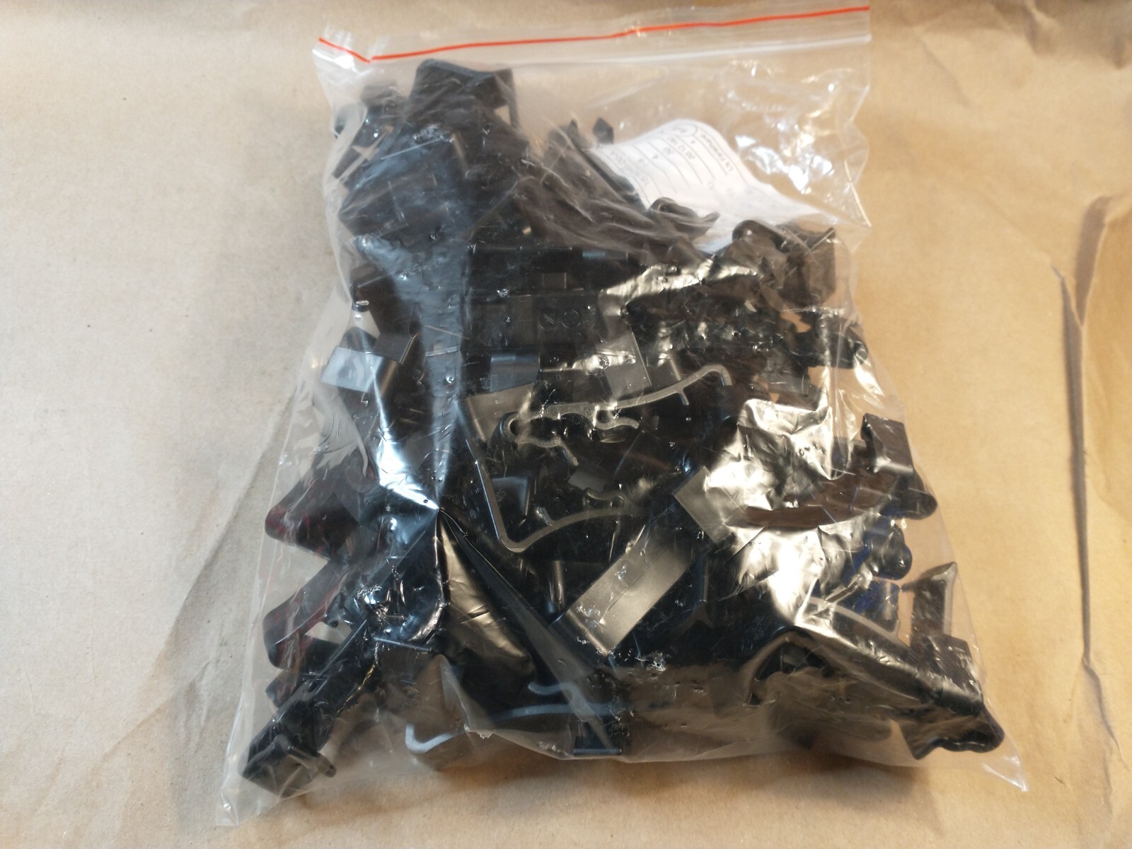 Bag of 50, Zep Solar Tesla Black DC Wire Clips MH-007001-509 850-1509-001