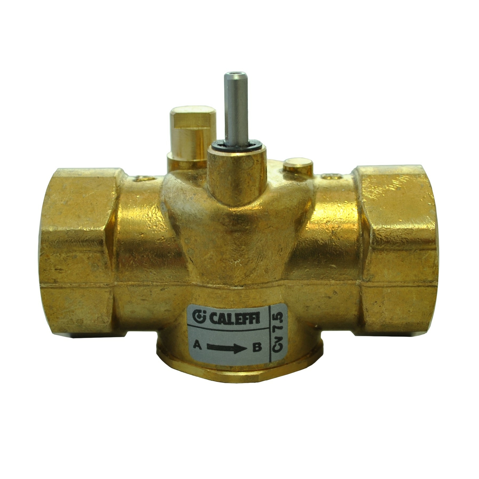 Caleffi Z-one – 1″ NPT 2-way Straight Valve Body for Motorized Zone Valves