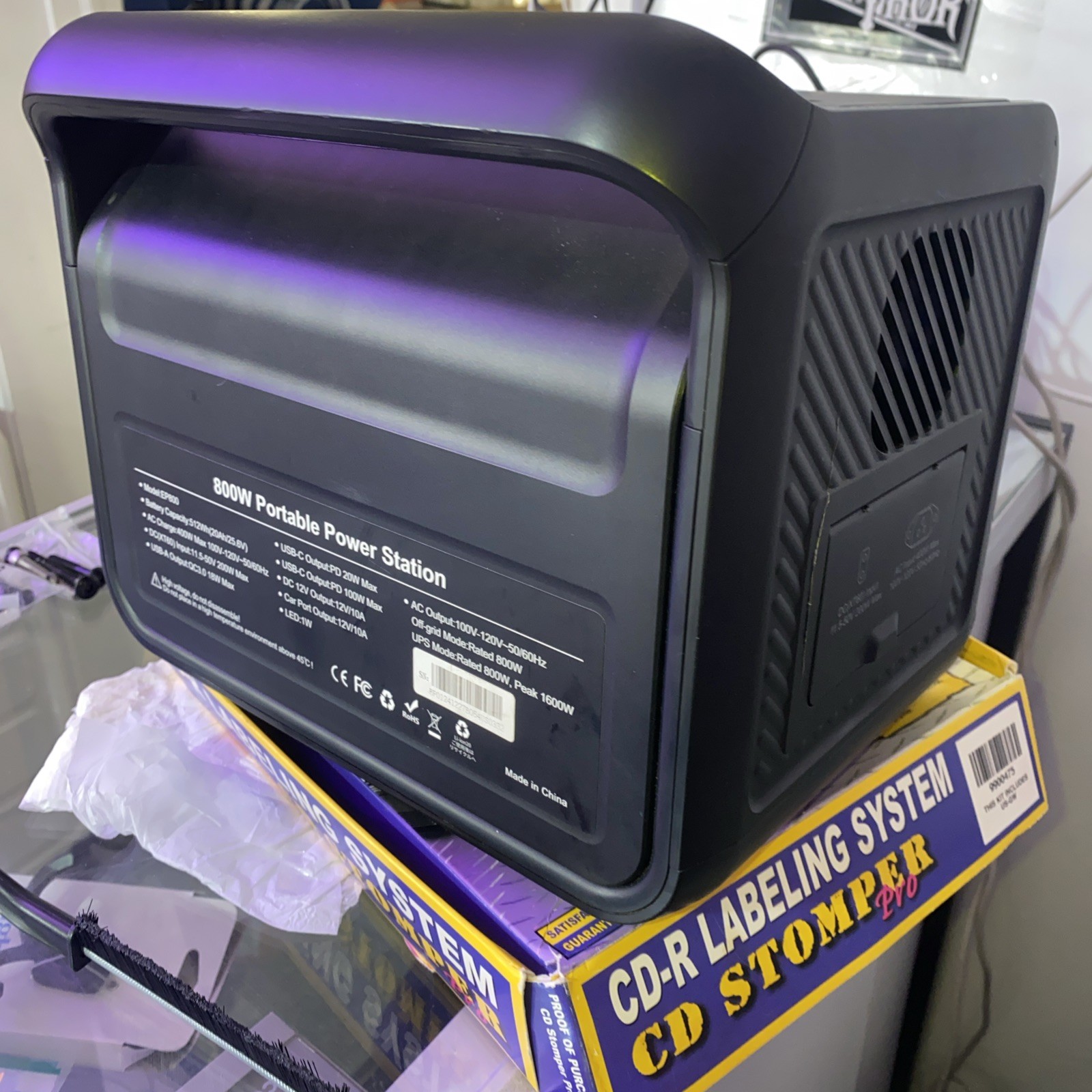 Eco Portable Power Station 800w Backup