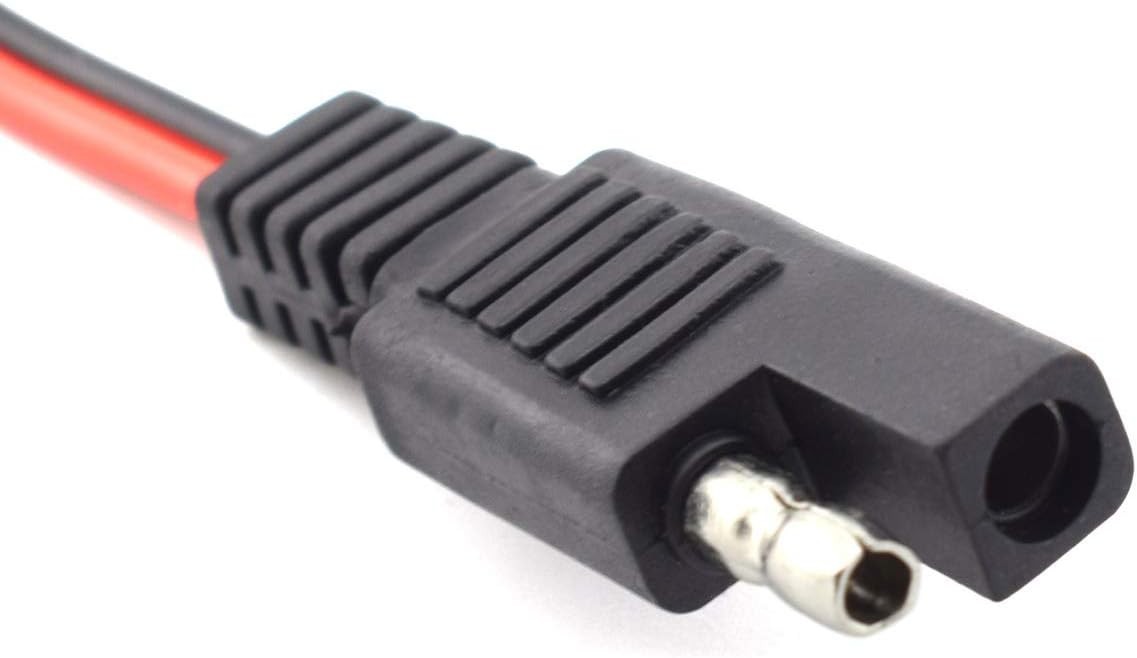 Professional 18AWG SAE Solar Extension Cable – 10A, Ideal for Indoor/Outdoor