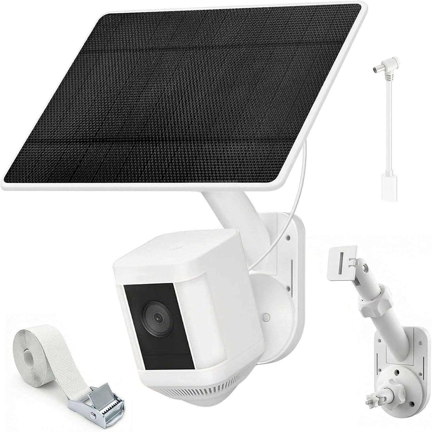 Solar Panel for Ring Camera Spotlight Cam Plus/Pro(Battery) & Stick Up Cam/Pro B