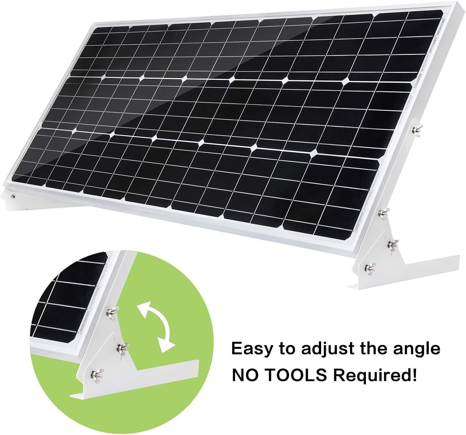100W 12V Solar Panel Kit Battery Charger 100 Watt 12 Volt Off Grid System for…