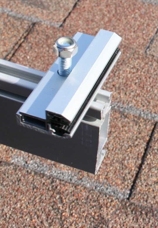 Semi Flexible Frameless End Mounting Brackets – End Clamp NO HARDWARE-Pack of 8