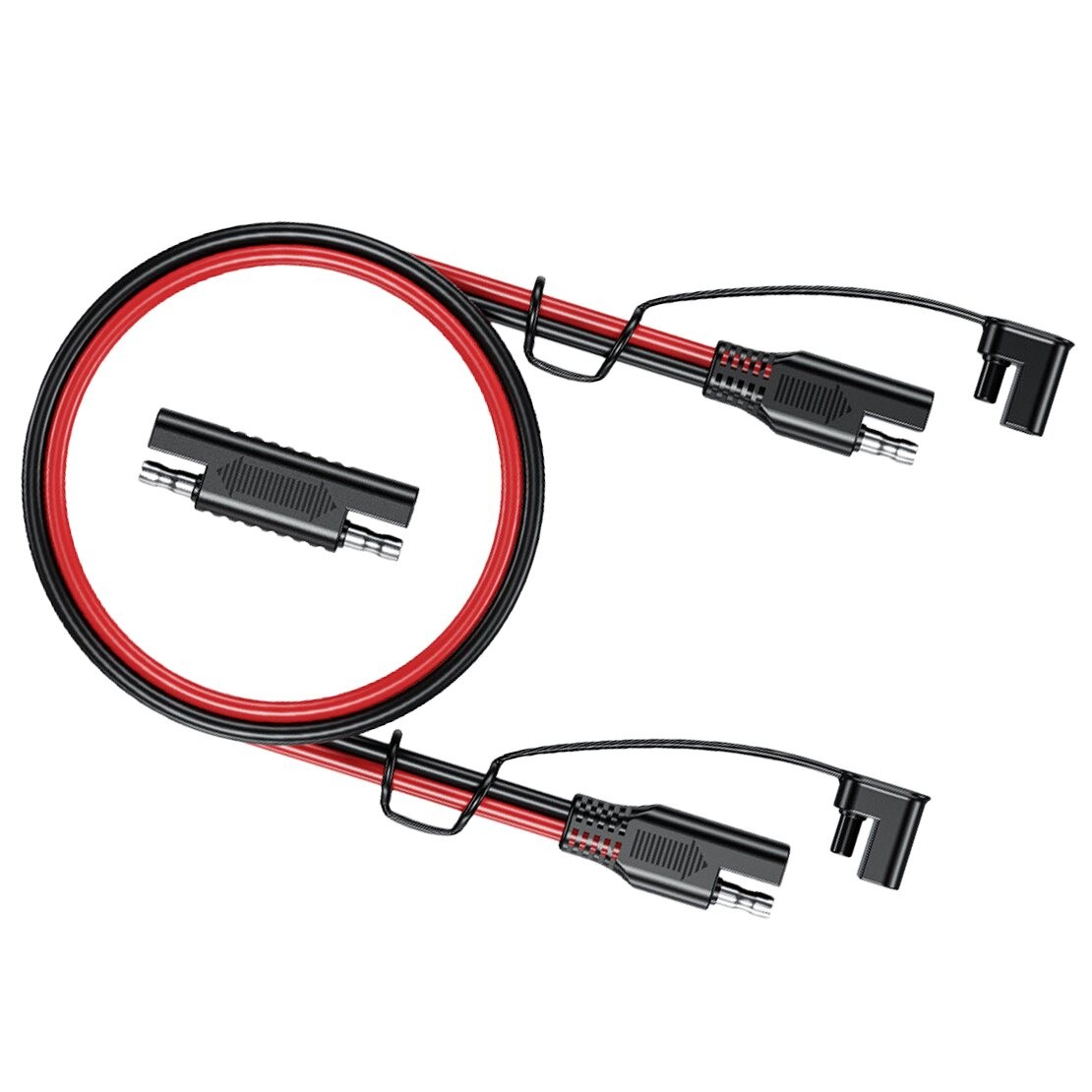 1M Car Truck Battery SAE to SAE Extension Cable Quick Disconnect Wire 16AWG ye