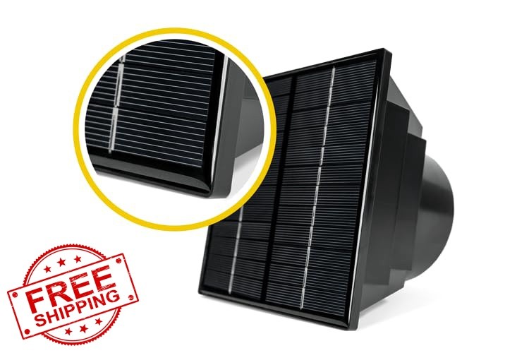 Spartan Sol Solar Ventilation Fan 3/4″ Pipe