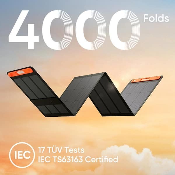 Jackery SolarSaga 200 200W Foldable Portable Monocrystalline Waterproof MC4