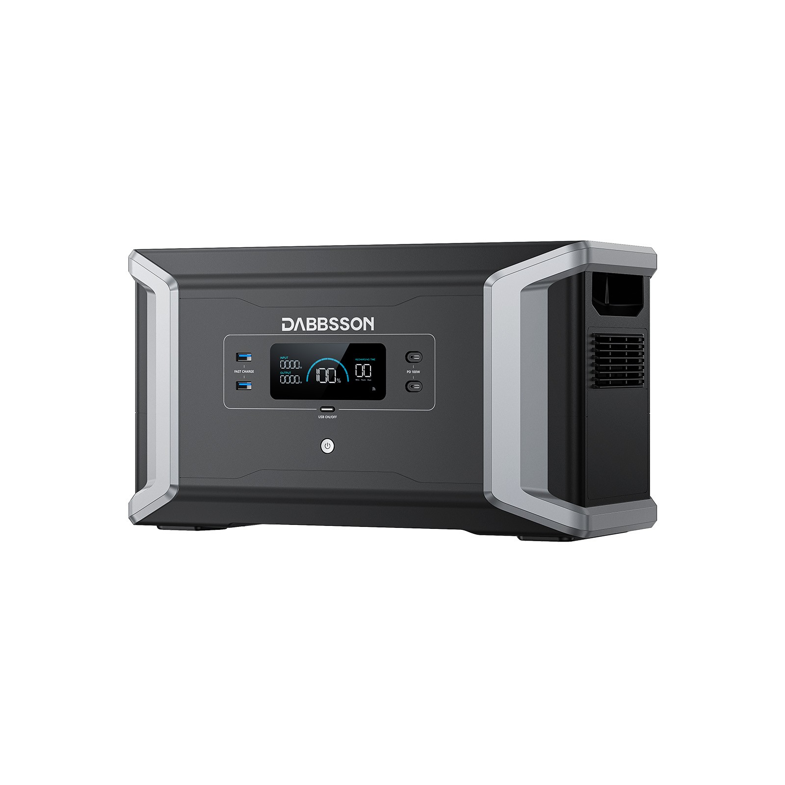 Dabbsson 2048Wh Extra Battery Only for DBS1000 Pro Power Station LiFePO4 Battery