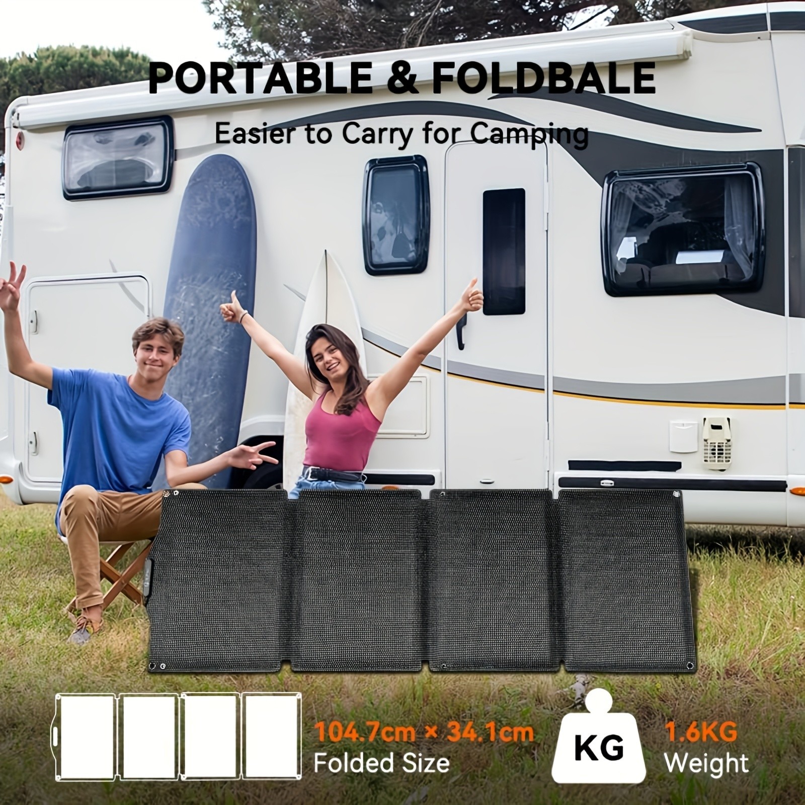 200W Solar Generator Portable Power Station with 60W Panel for Outdoor Camping