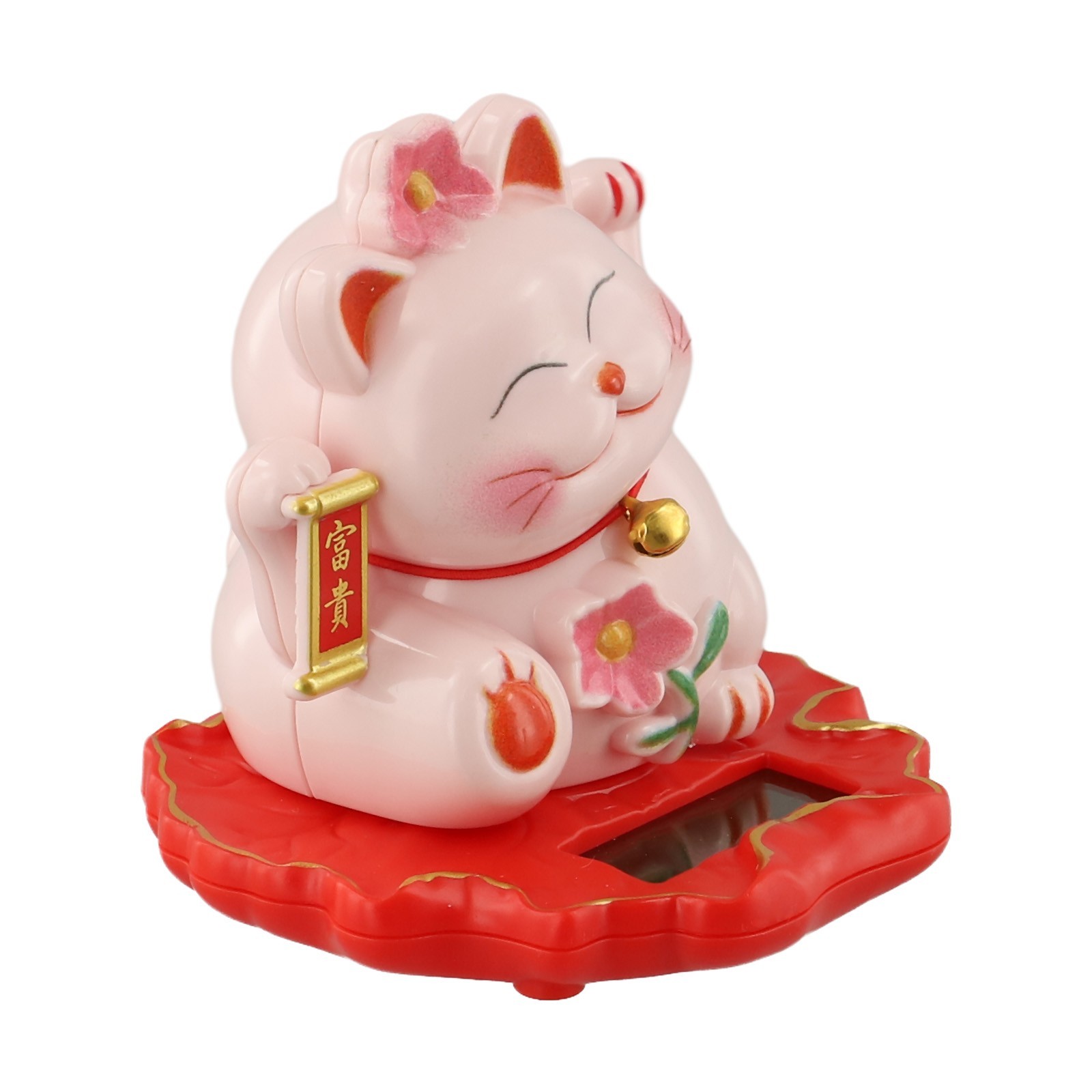 Automatic Waving Lucky Cat Classic Design Financial Prosperity Good Luck Charm