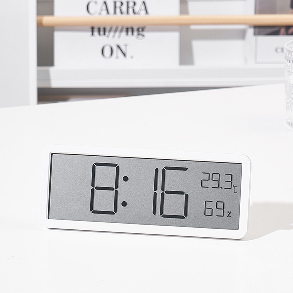 Automatic Adjustment Digital Wall Clock Clear Display Screen Intuitive Layout