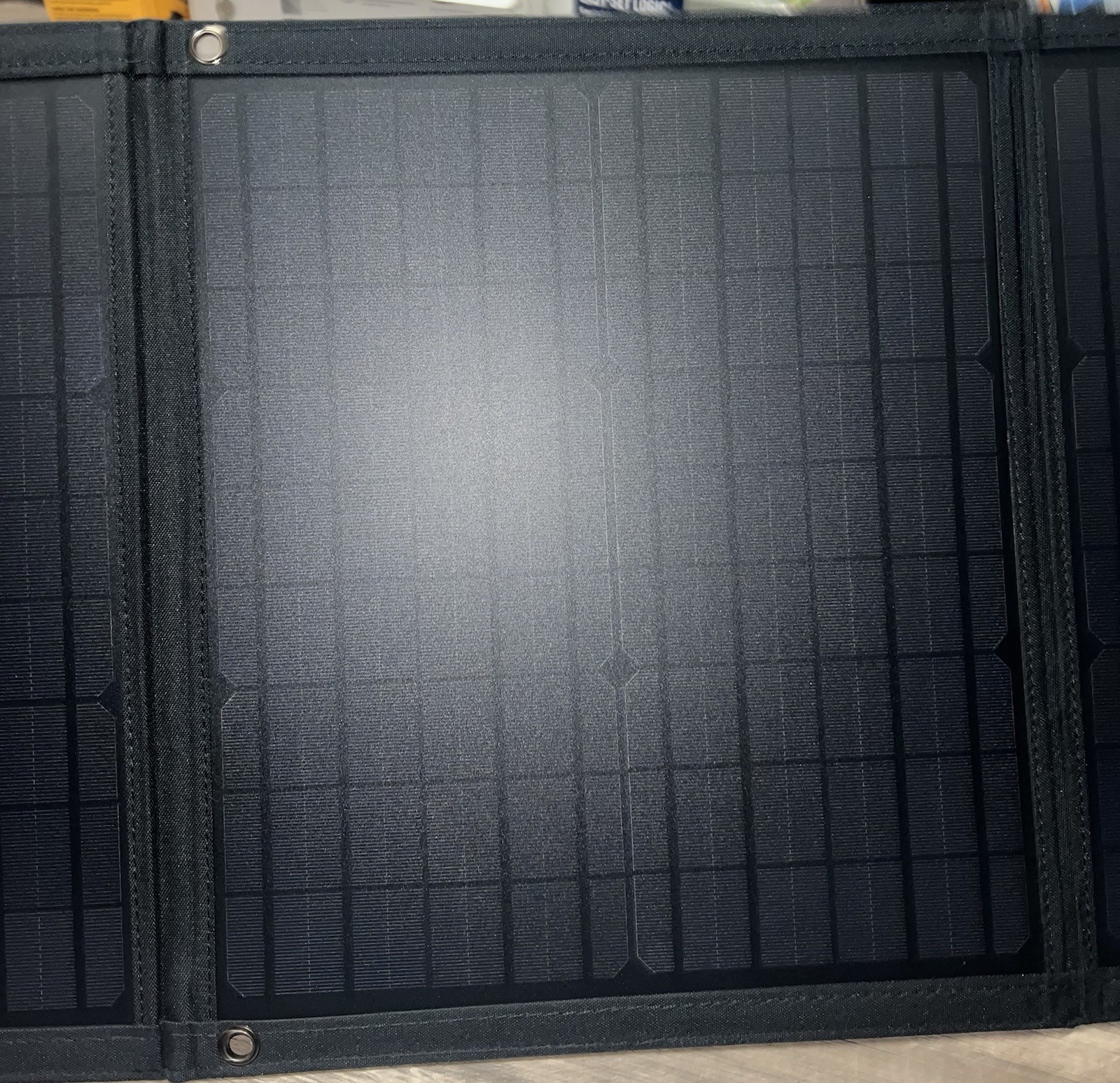 120-Watt Foldable Monocrystalline Solar Panel with Multiple DC Outputs and Cable