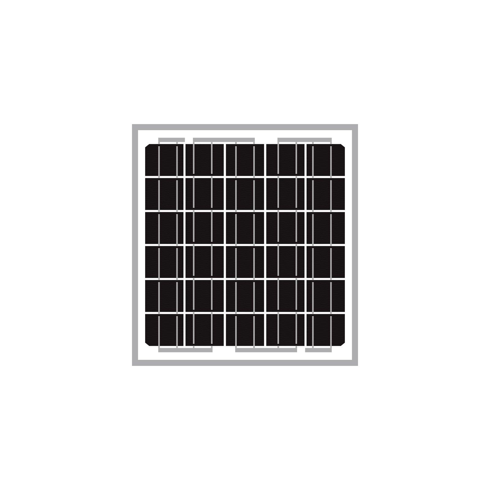 High-Efficiency 5W 12V Monocrystalline Solar Panel Battery Maintainer for RV, Bo