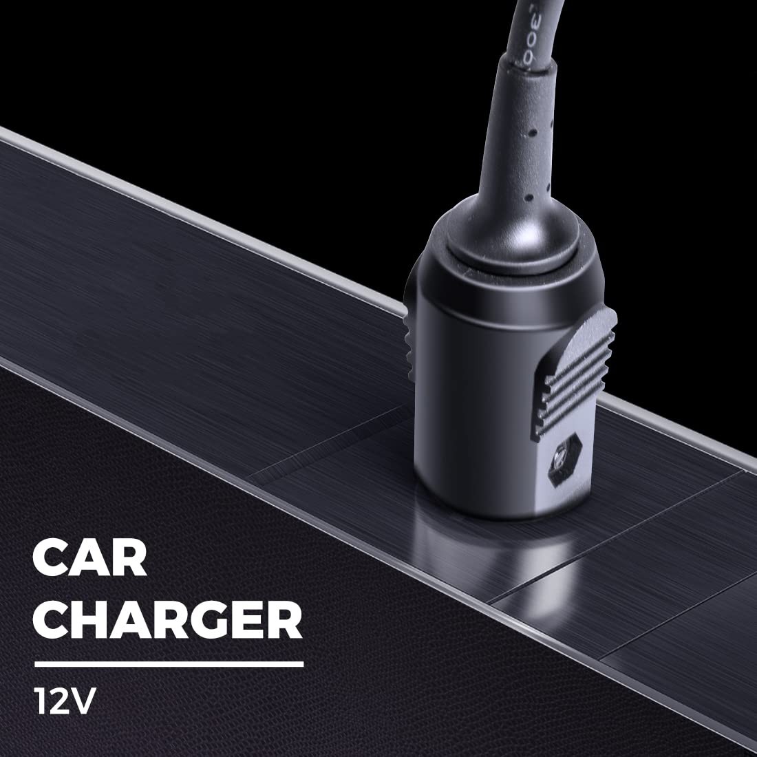 12V/24V Car Charger DC Adapter with Jackery Portable Power Station Explorer 1…