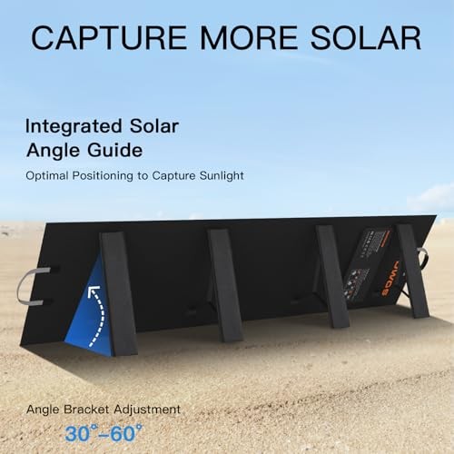 Portable Solar Panel 220W 40V Monocrystalline Foldable 40V/220W Solar Panel