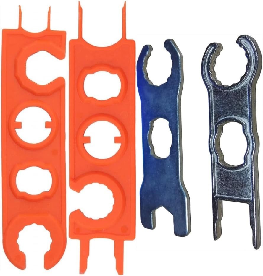 Ergonomic Solar Connector Spanner Tool Kit – 4 Pcs for Fast Assembly/Disassembly