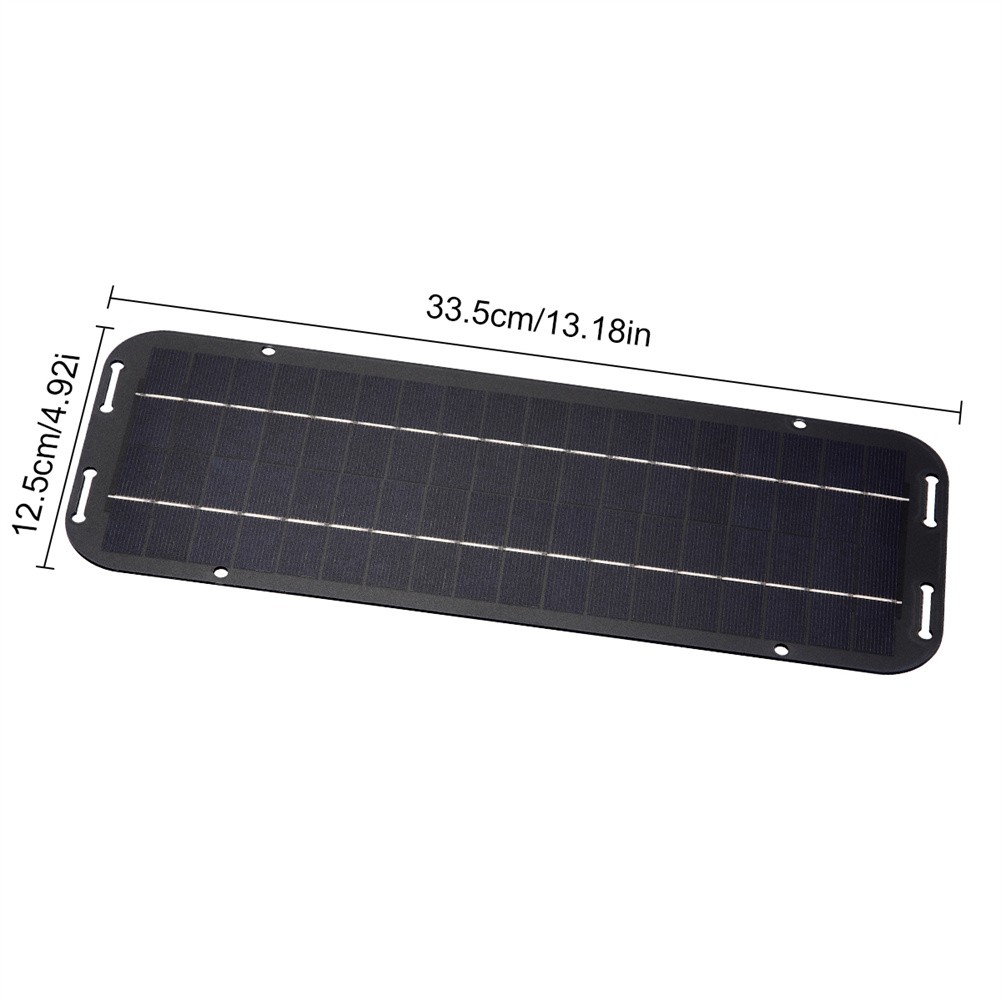 30W 12V Solar Panel Trickle Charger Battery Charger Kit Maintainer For Boat RV
