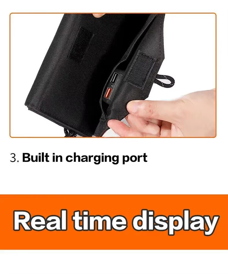 1000W Foldable Solar Panel Solar Panel Camping Ecoworthy USB Typec Mobile Phone