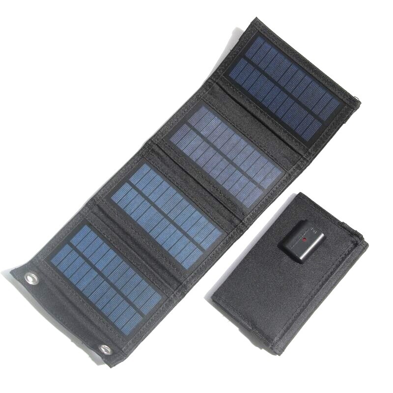 100 – 300W Solar Panel Folding Power Bank Outdoor Camping Phone Battery Charger