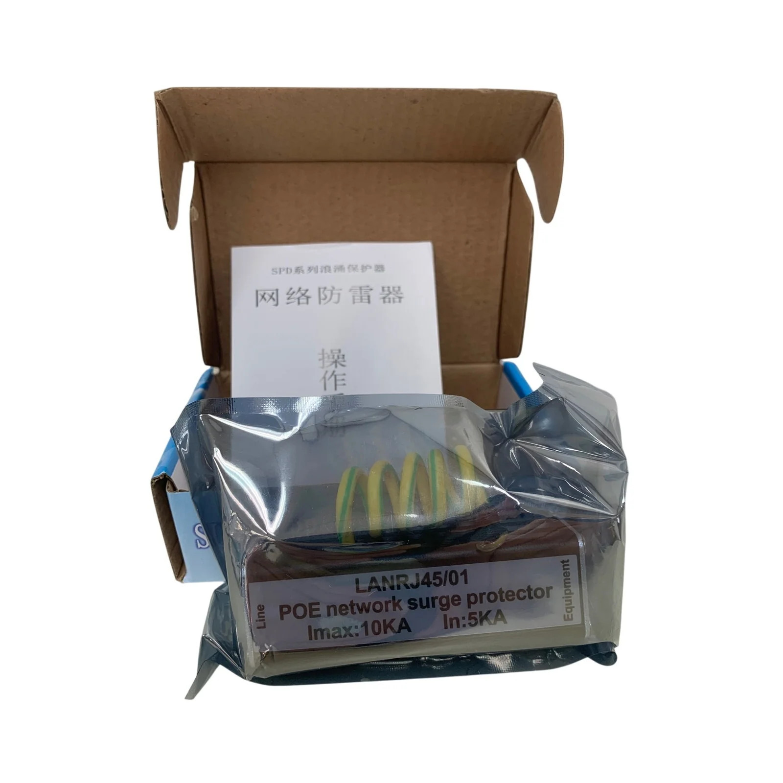 New POE Network Surge Protector LANRJ45/01 Imax:10KA In:5KA in Original Box