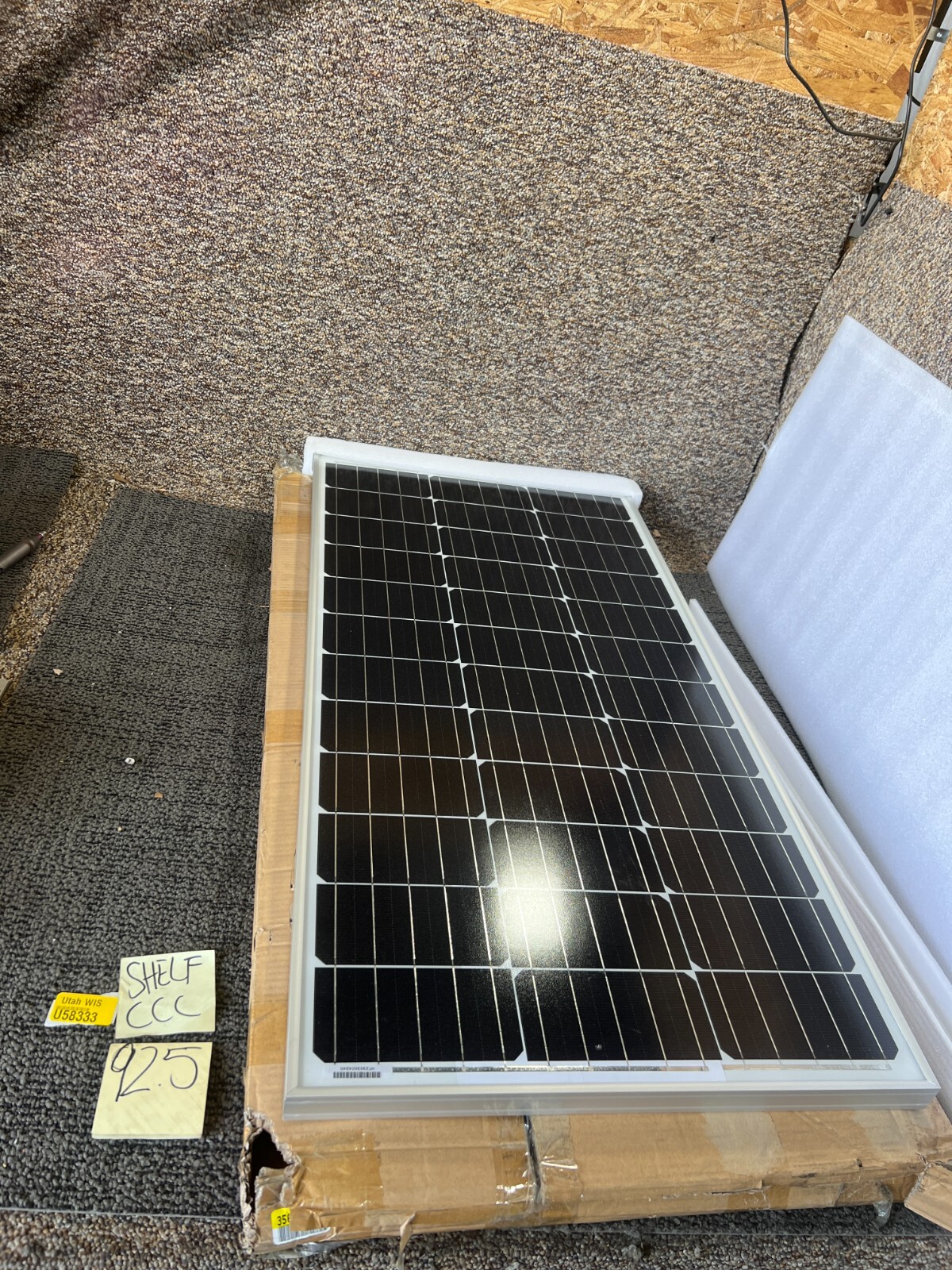 Solar Module Monocrystalline 1020 x 510 x 30 mm, DC1000V Maximum Power 100W