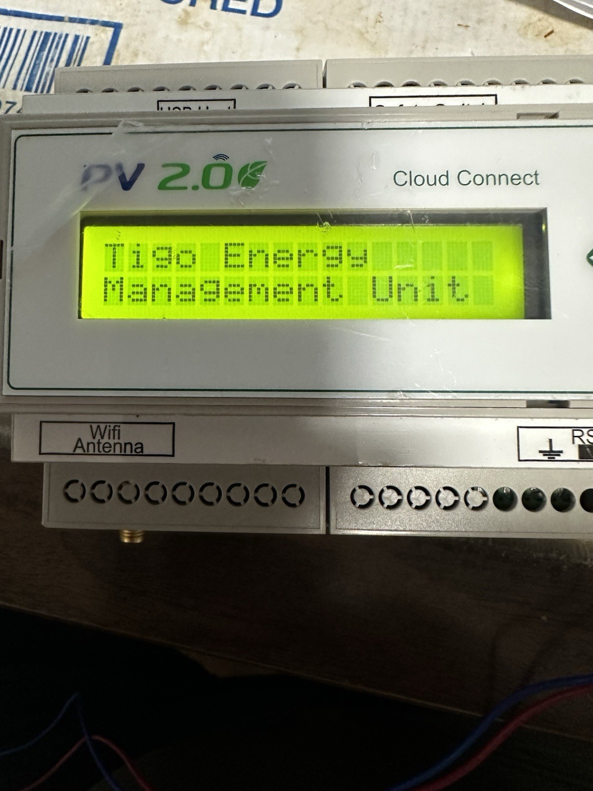 Tigo Energy wifi MMU PV 2.0 Cloud connect wireless & wired solar power optimizer