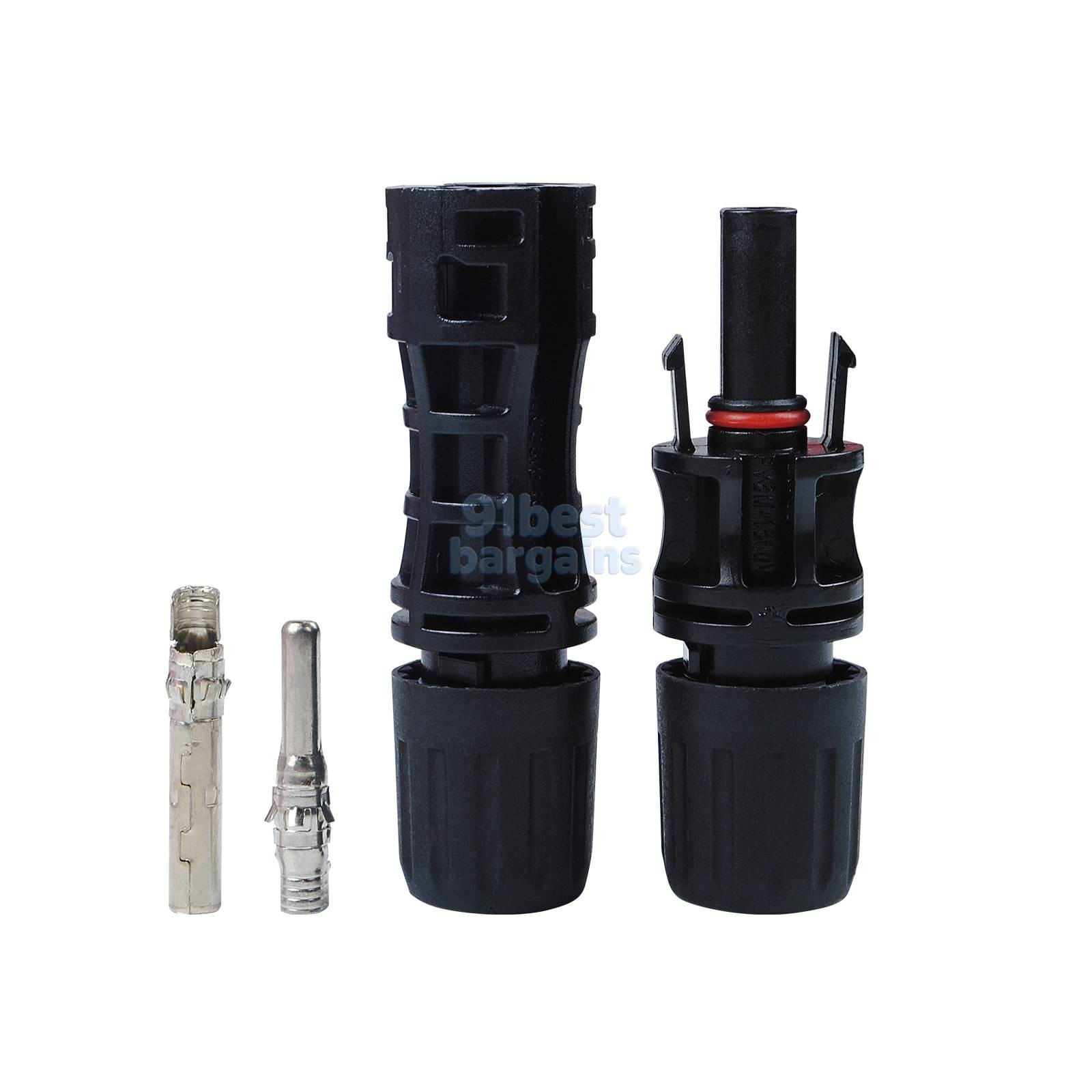 Lot Solar Connector For MC4 1500V 30A UV Resistant IP67 Male Female Connector