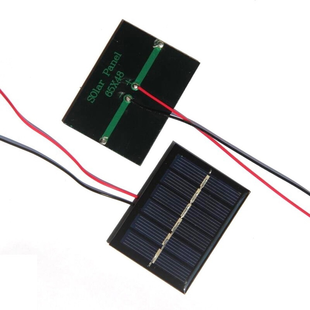 Miniature 0 3W 3V Solar Panel for Cameras Toys and Small Electronics