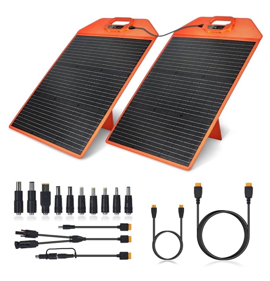 EL Solar 120W 18v Solar Panel – SP100BK1 Detachable Panels