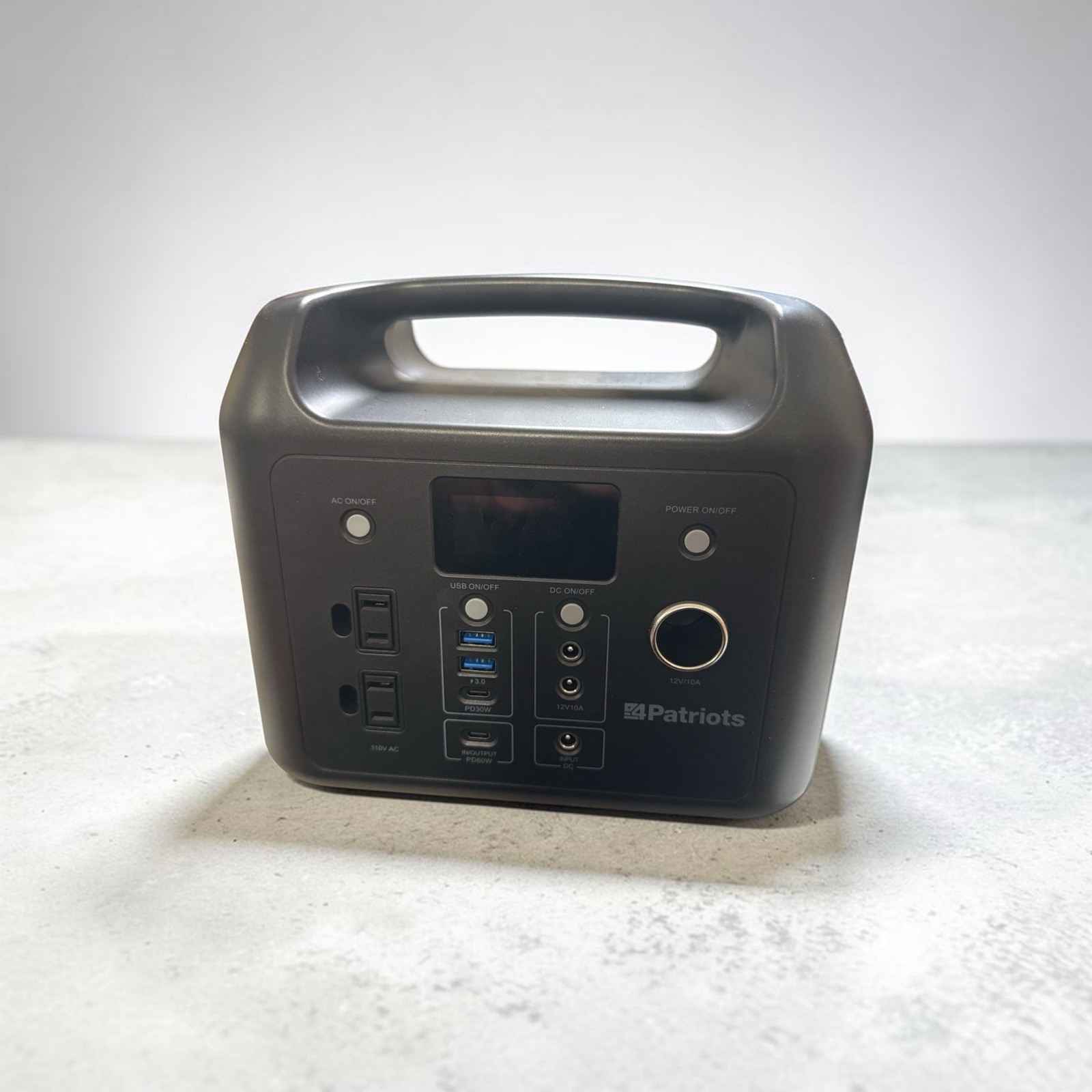 4Patriot Power Sidekick D320-299WH Power Bank Generator (without Solar Panel)
