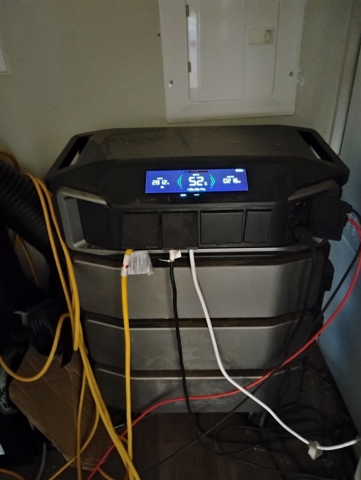 EcoFlow DELTA Pro Ultra Inverter Unit + Qty 3 Batteries 4 KIT