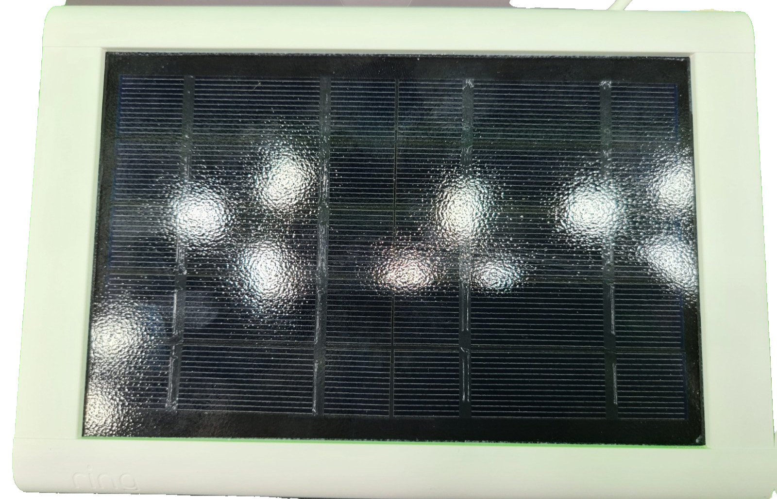 Ring Solar Panel V4 (1st Generation), 2.4W, Barrel Plug Connector