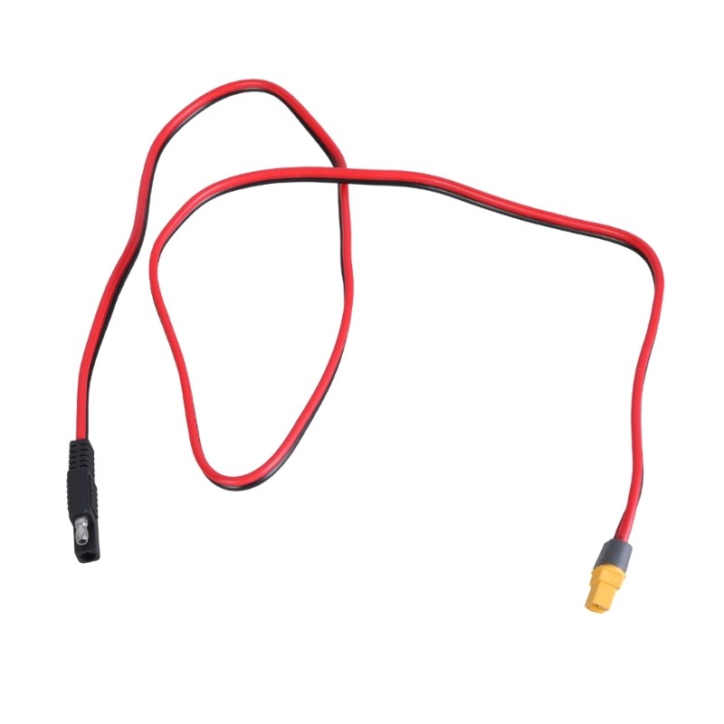 Solar Extension Cable 14AWG XT60 Female to SAE Cable for Battery Packs Mowers